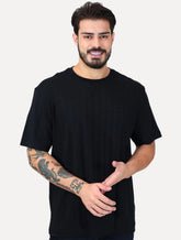 Camiseta Aramis Masculina Mercerizedo Interlock Preta