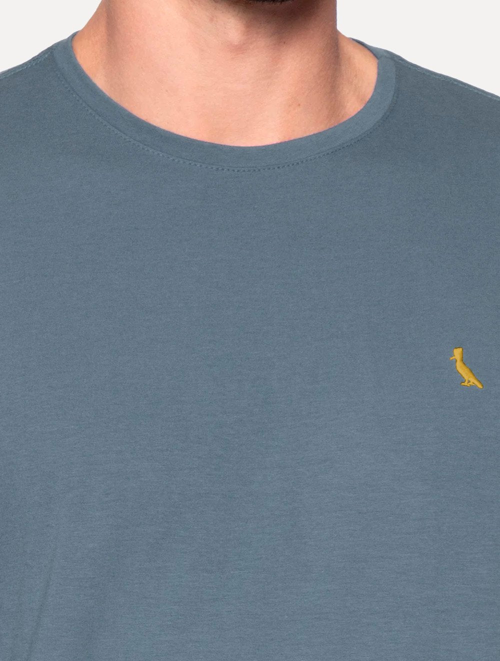 Camiseta Reserva Masculina Basic Yellow Woodpecker Stoned Azul Escuro