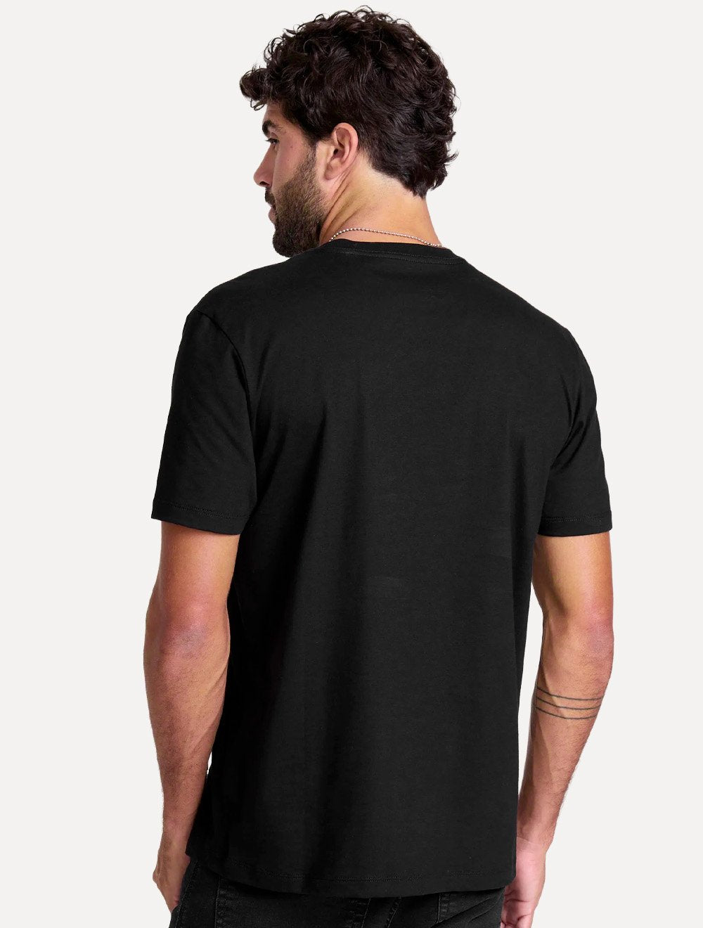 Camiseta John John Masculina Regular Fit Rockers Preto