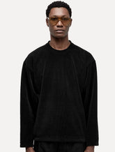 Moletom Osklen Masculino Denver Canelado Preto