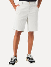 Bermuda Guess Masculina Chino Stretch Off-White