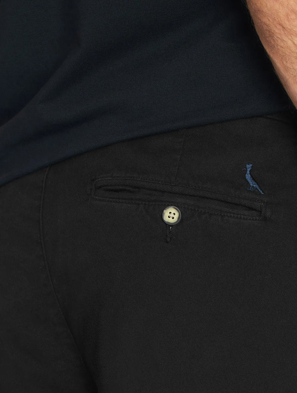 Calça Reserva Masculina de Sarja Casual Iron Preta