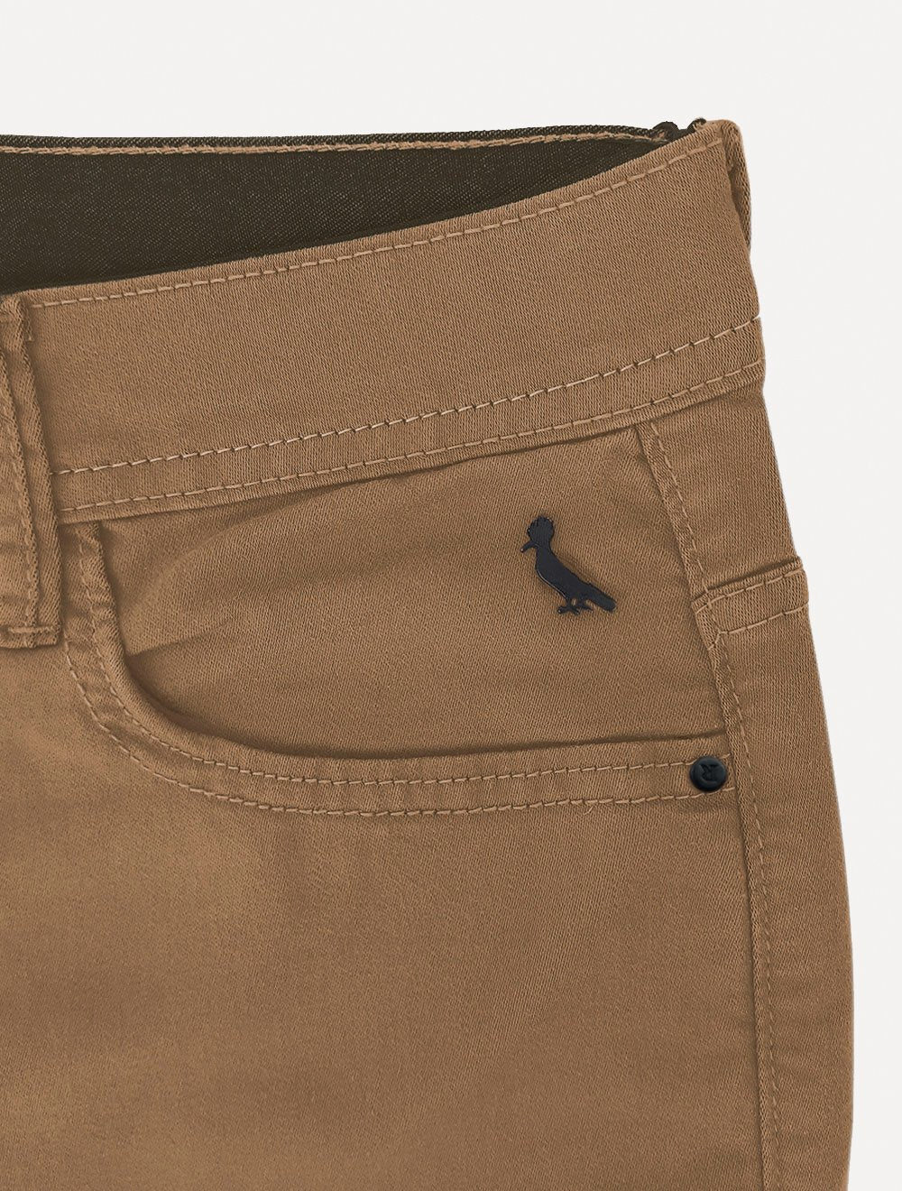 Calça Reserva Jeans Masculina Skinny Color Five Pockets Cáqui