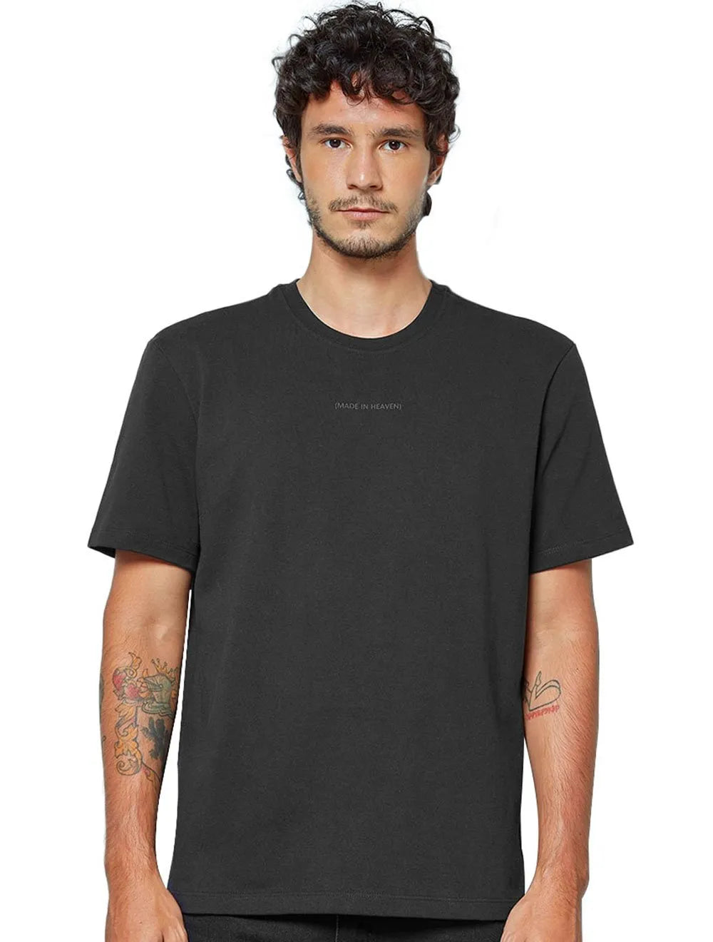 Camiseta John John Masculina Relaxed Where Do We Go Preta