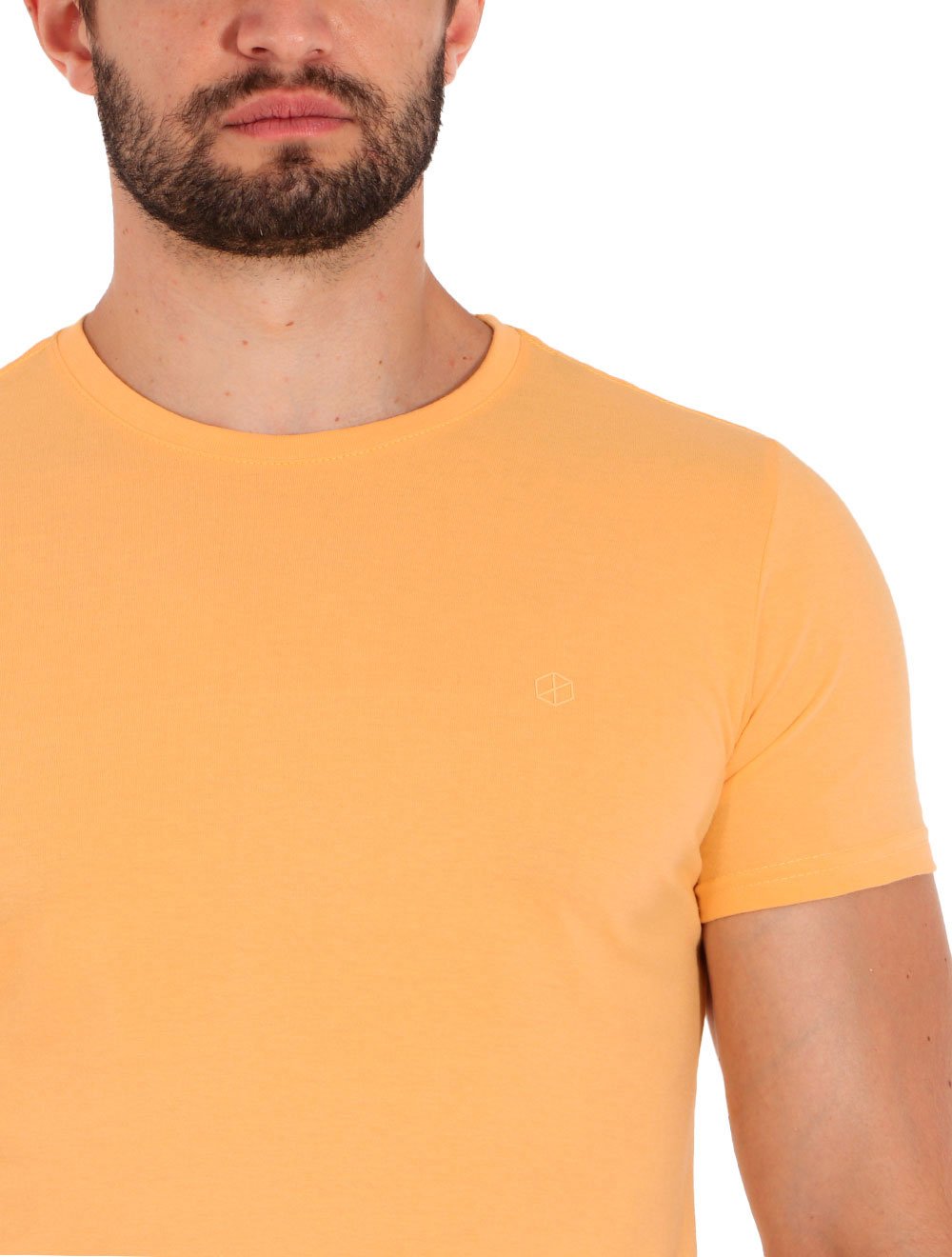 Camiseta Disky Masculina Essential Amarela