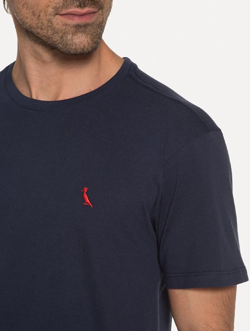 Camiseta Reserva Masculina Basic Red Woodpecker Azul Marinho