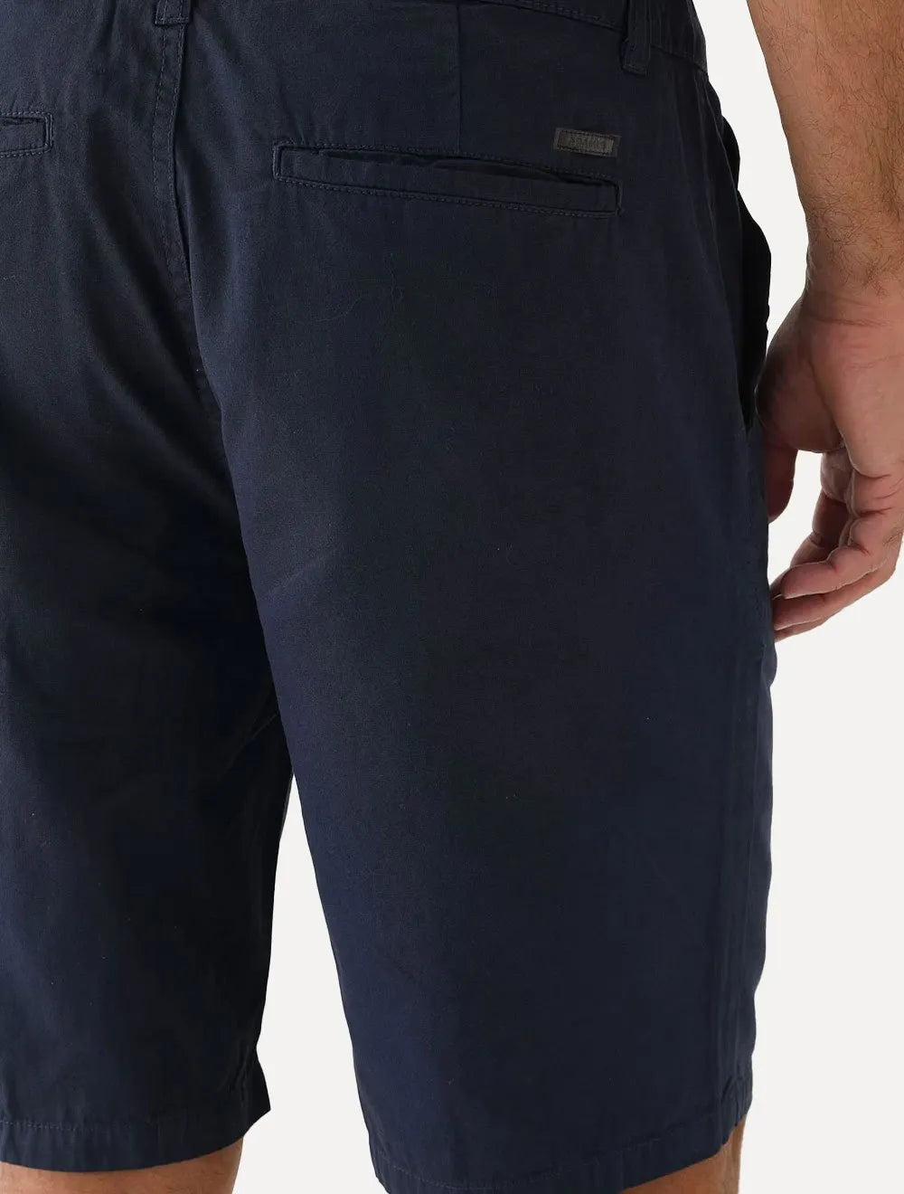 Bermuda Aramis Masculina Chino Color Essential Azul Marinho