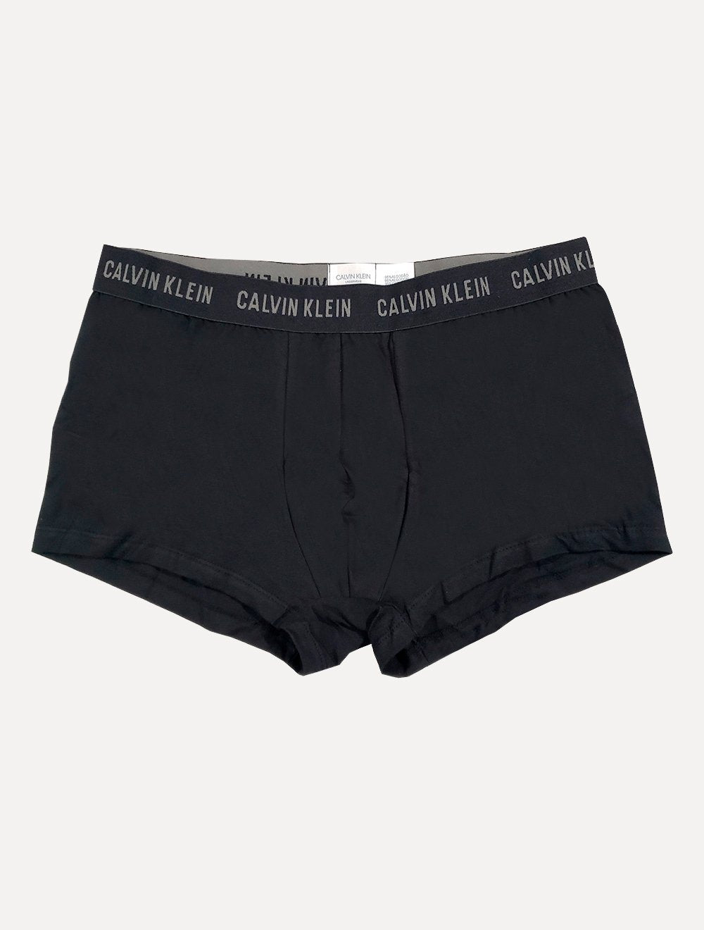 Cueca Calvin Klein Masculina Low Rise Trunk Future Archive Preta 1UN