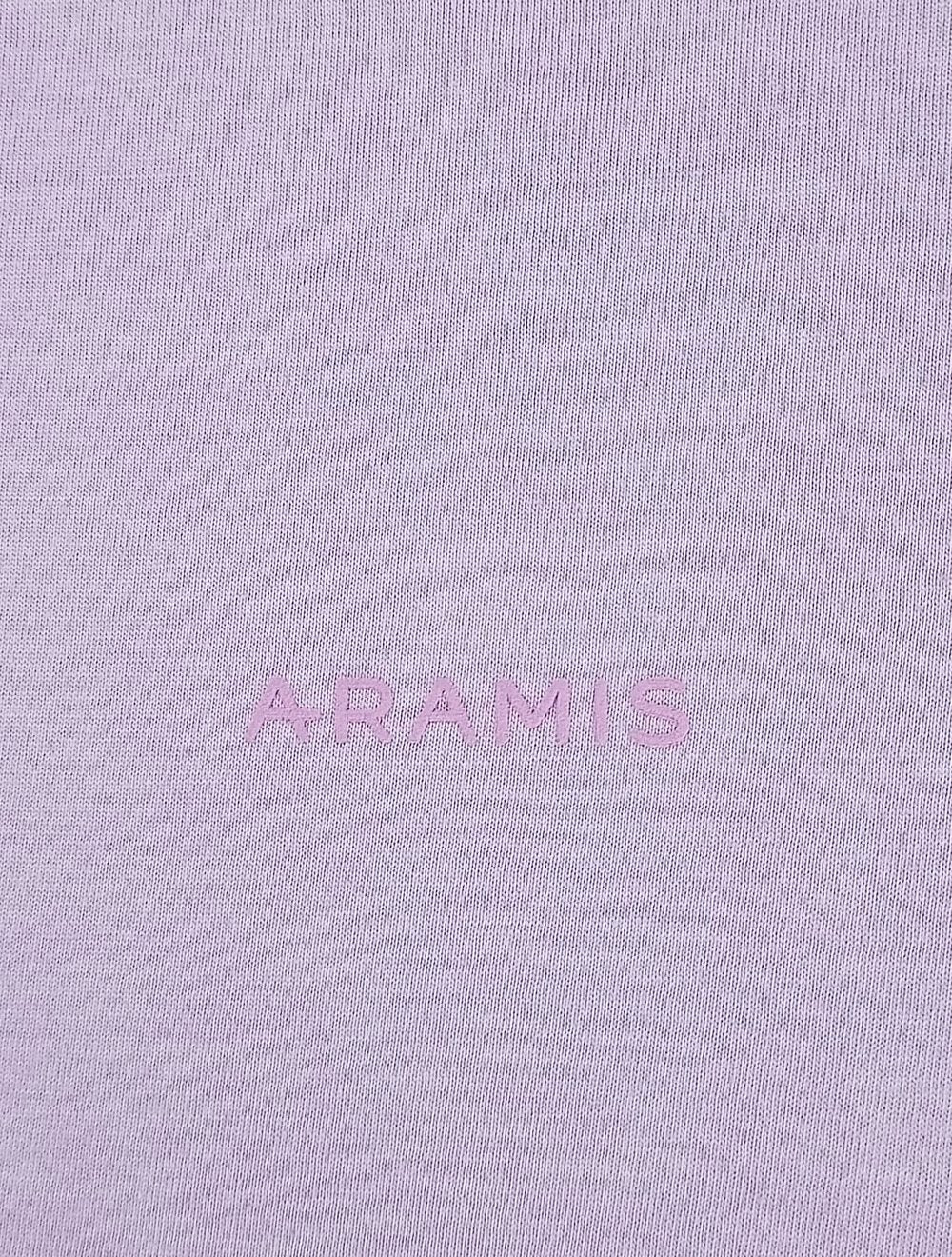 Camiseta Aramis Masculina Eco Lisa Lilás Mescla