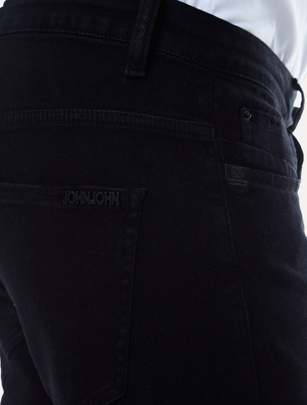 Calça Jeans John John Masculina Slim Catagena Preta
