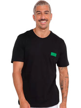 Camiseta Forum Masculina New Box Rubber Tag Preta