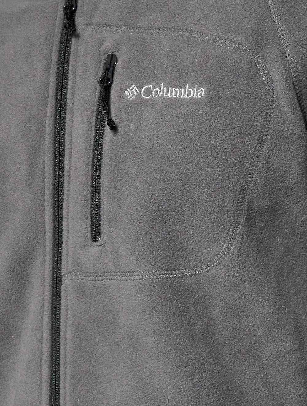 Jaqueta Columbia Fleece Fast Trek II Full Zip Cinza Escuro