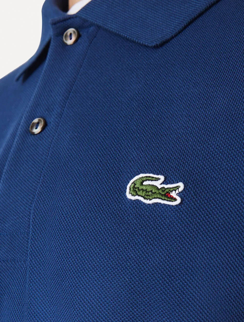 Polo Lacoste Masculina L.12.12 Azul Cobalto