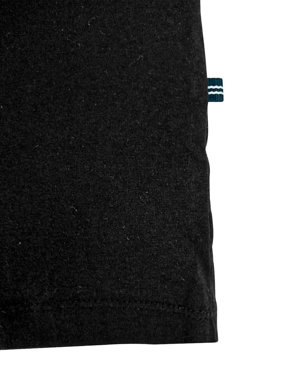 Camiseta Nautica Masculina Silk Logo Red Block Preta