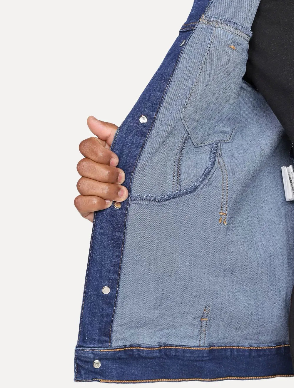 Jaqueta Calvin Klein Jeans Masculina Trucker Essential Azul Médio