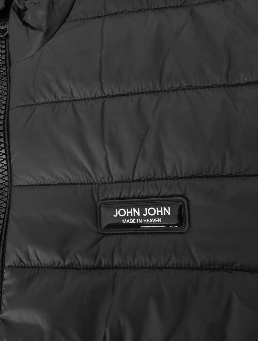 Jaqueta John John Masculina Matelassê Simon Preta