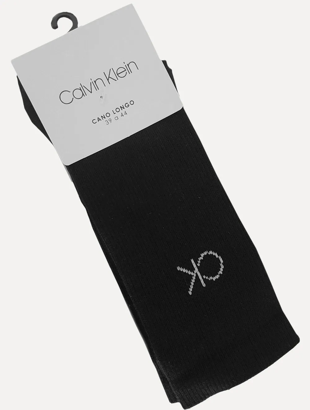 Meia Calvin Klein Esportiva Cano Longo Preta 1UN