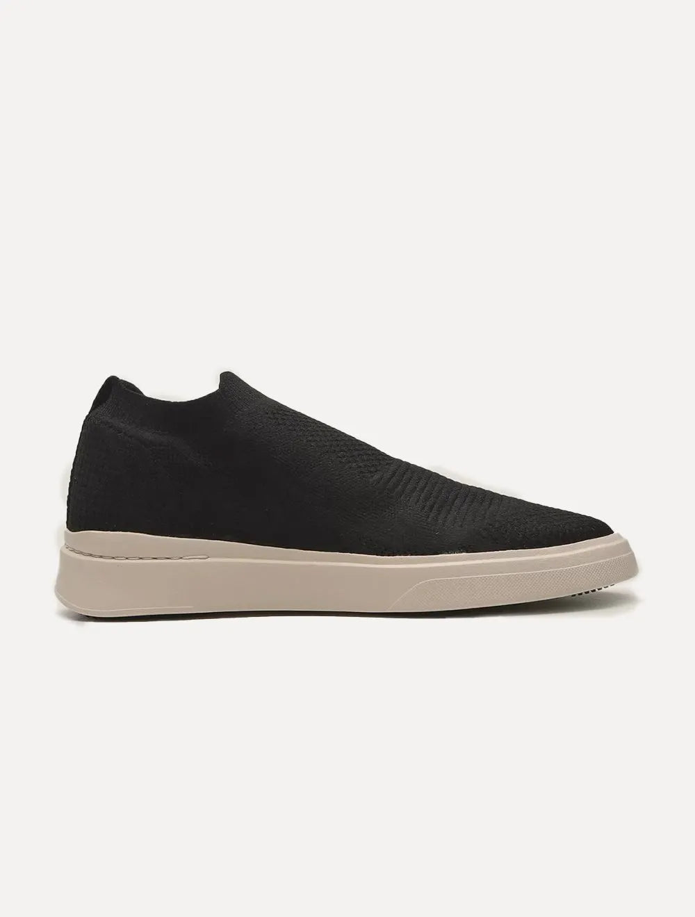 Tênis Aramis Masculino Slip On Journey K-nit Tan Preto