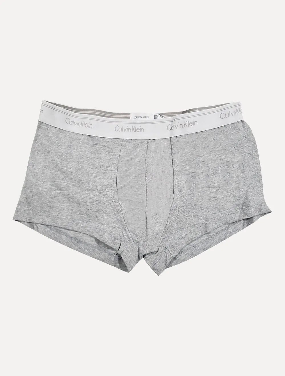 Cueca Calvin Klein Masculina Low Rise Trunk Cinza C11.02 CZ05 Pack 2UN