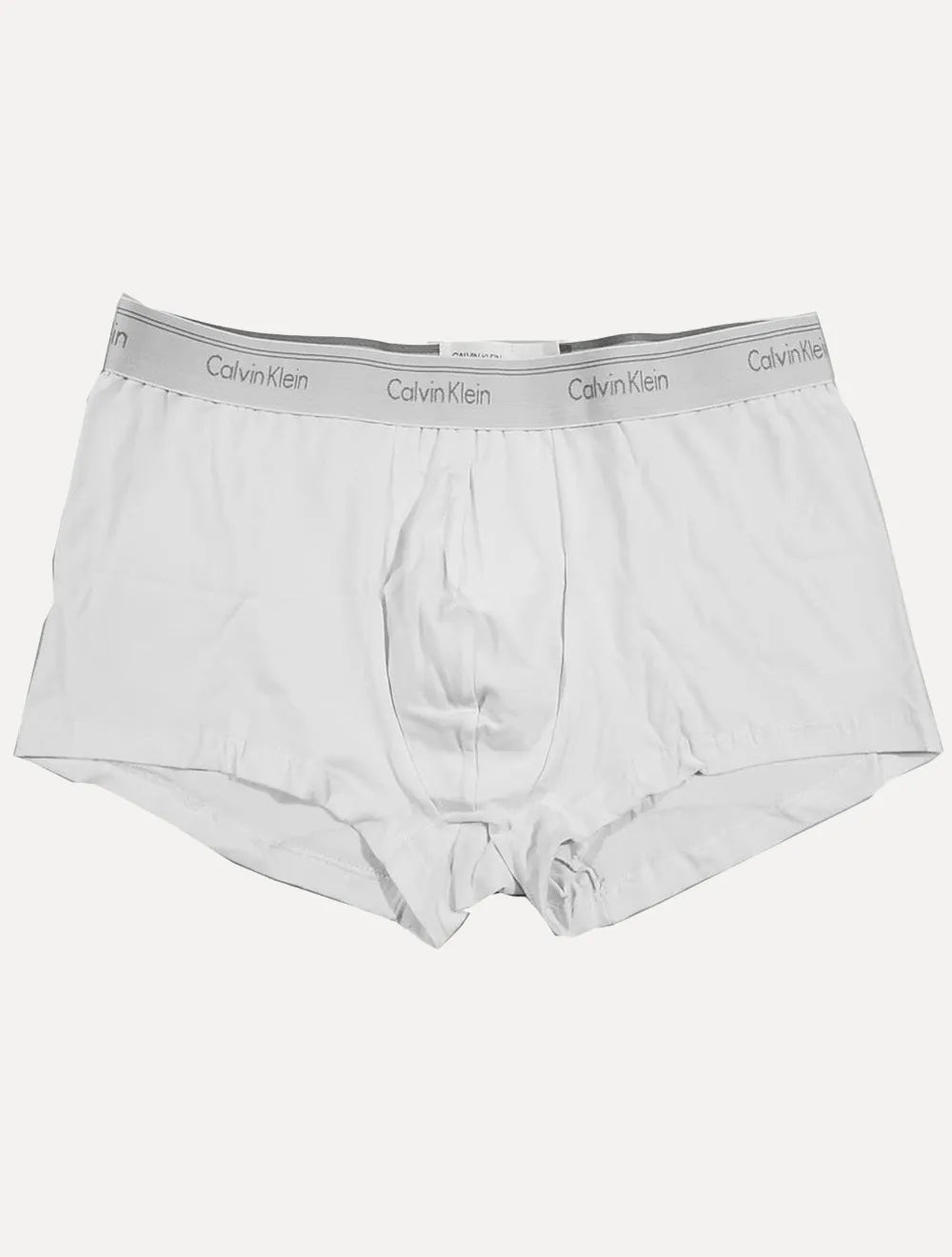 Cueca Calvin Klein Masculina Low Rise C11.02 BR00 Trunk Branca Pack 2UN