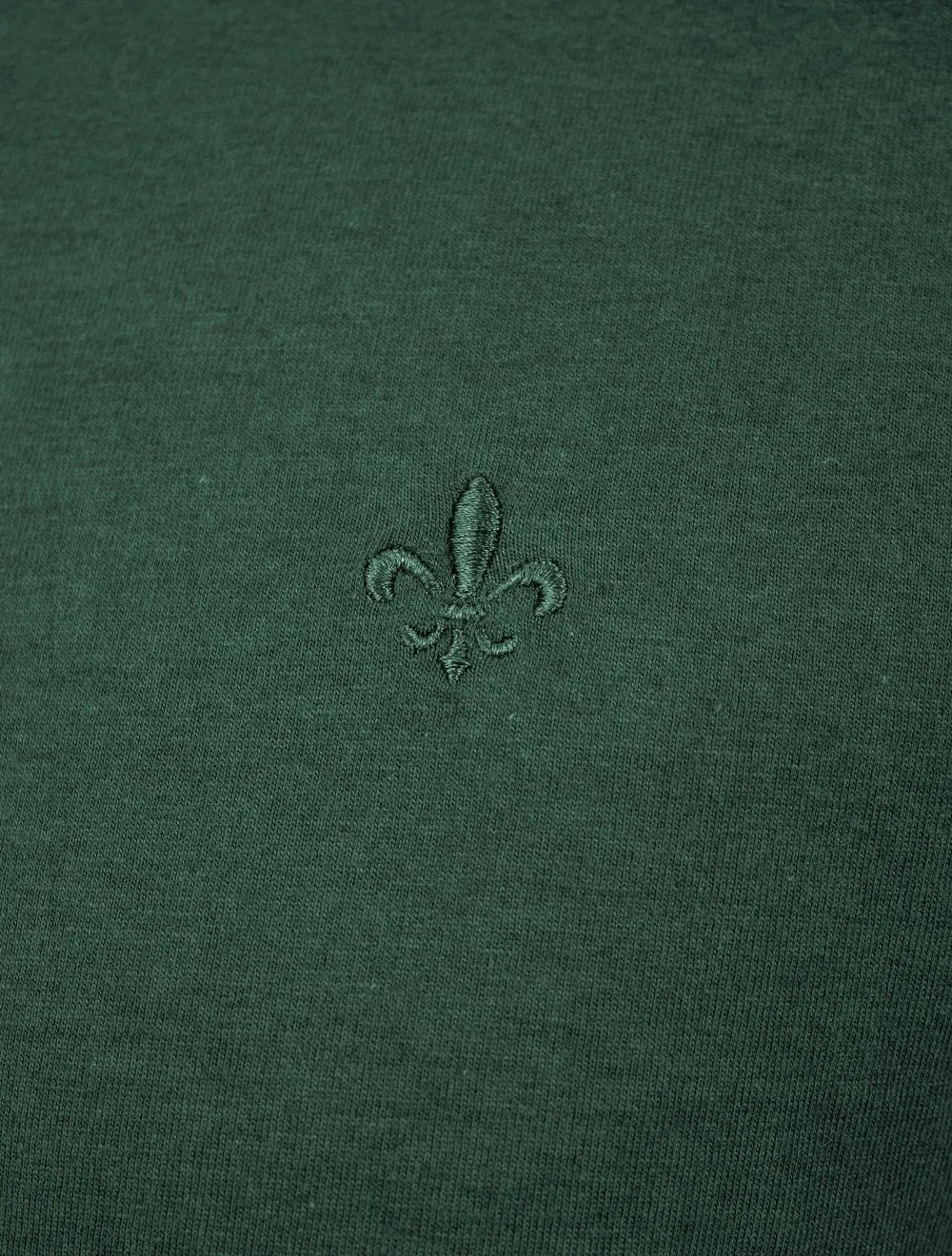 Camiseta Dudalina Masculina Melange Color Verde Escuro Mescla