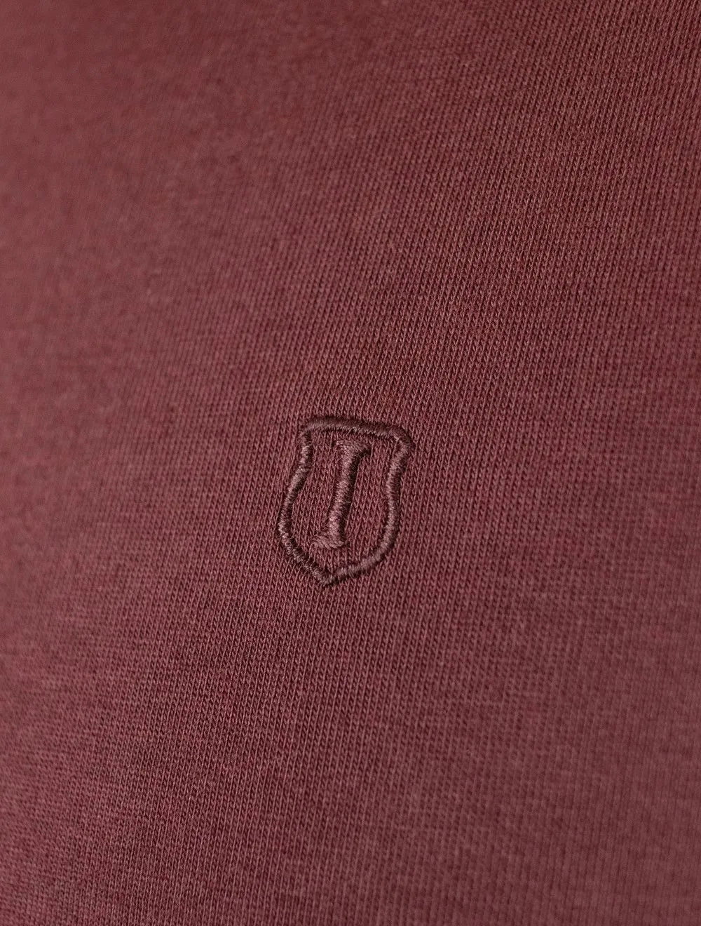 Camiseta Individual Comfort Pima Soft Touch Logo Bordô