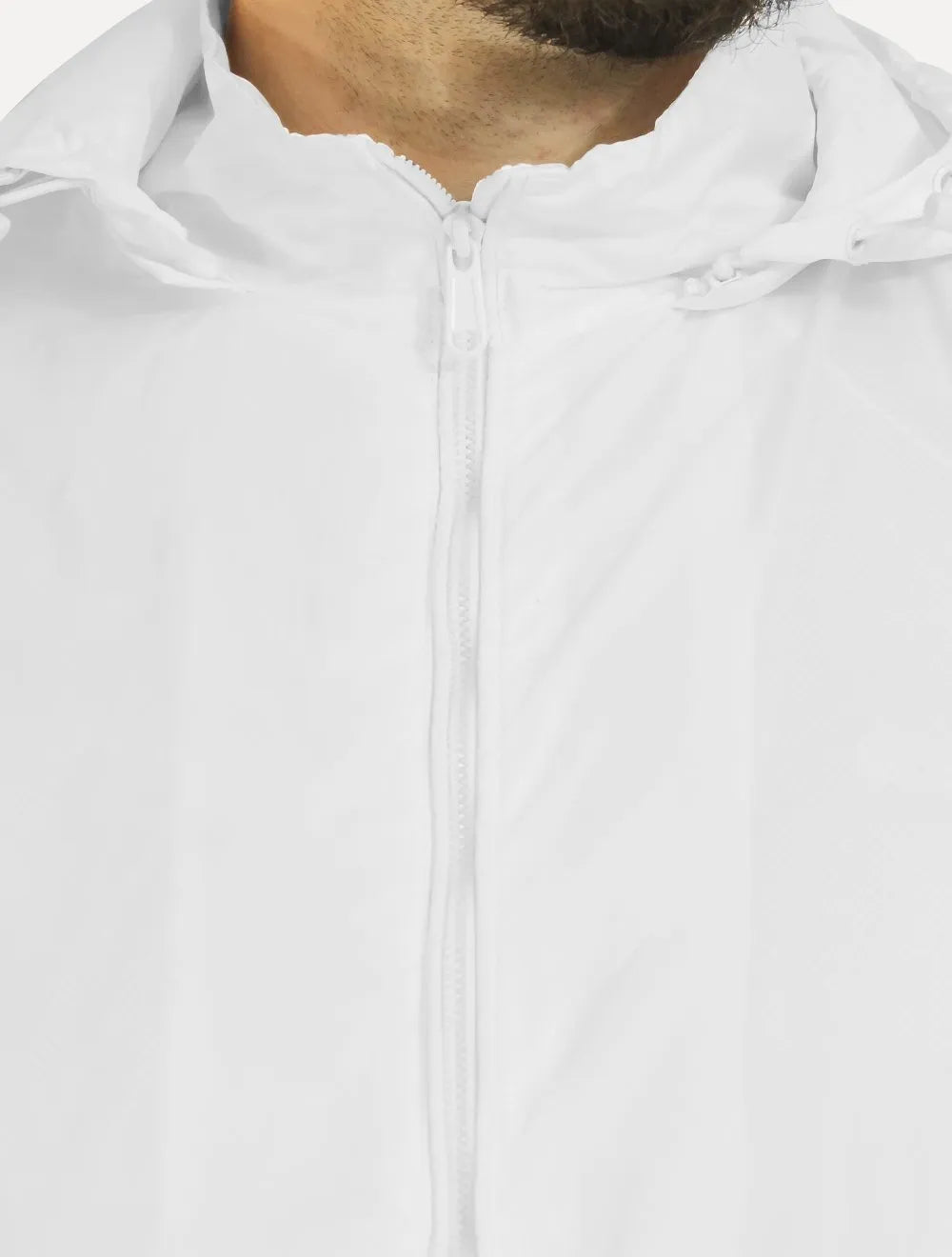 Jaqueta Masculina Corta-Vento Nylon Branca