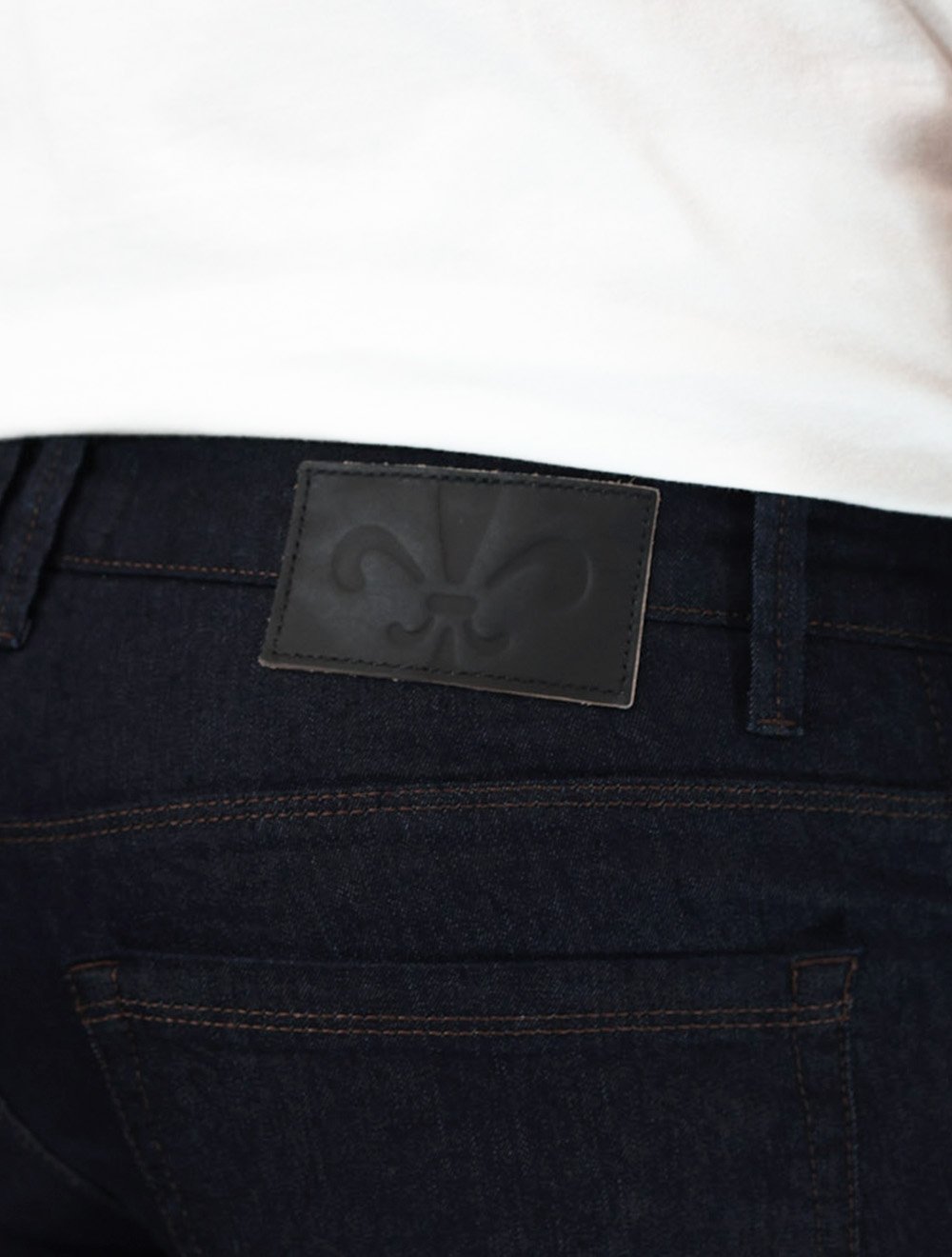 Calça Dudalina Jeans Masculina Slim Fit Stretch Medium