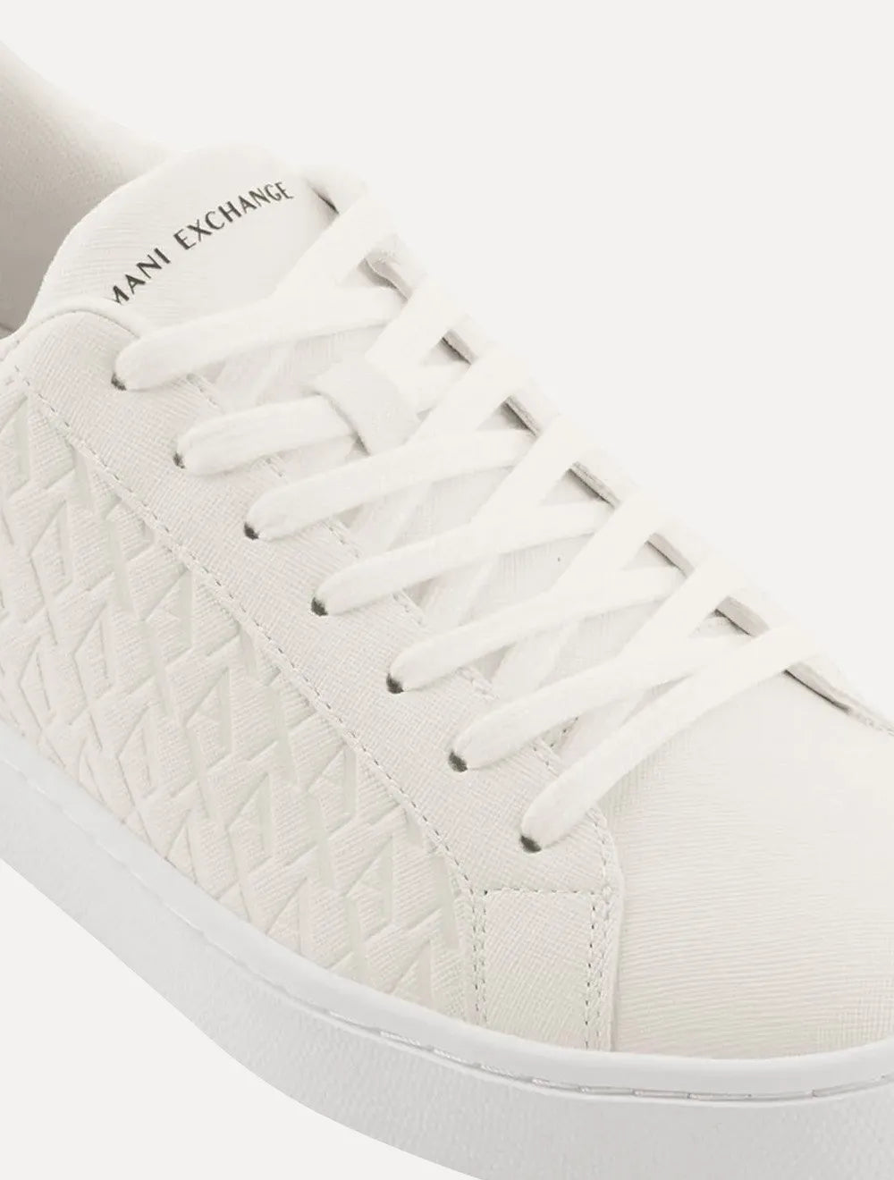 Tênis Armani Exchange Masculino London Logado Branco