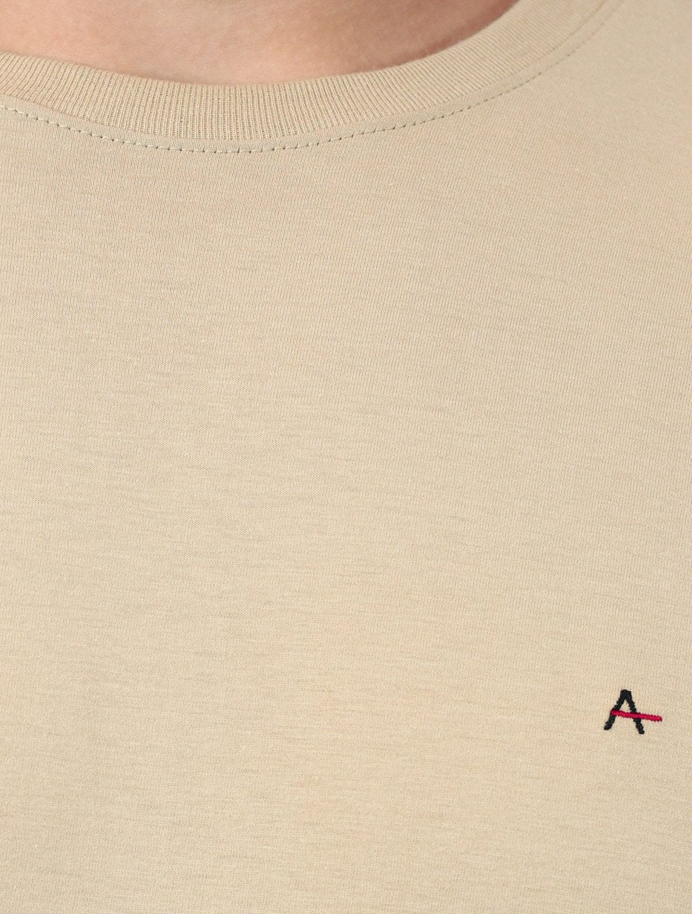 Camiseta Aramis Masculina Basic Lisa Amêndoa