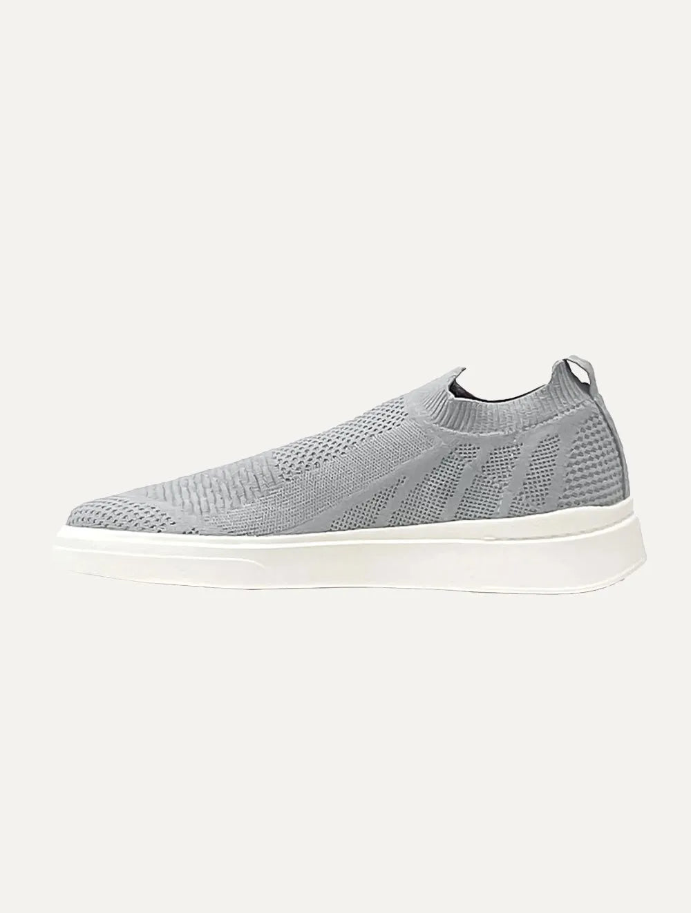 Tênis Aramis Masculino Slip On Journey K-nit Tan Cinza