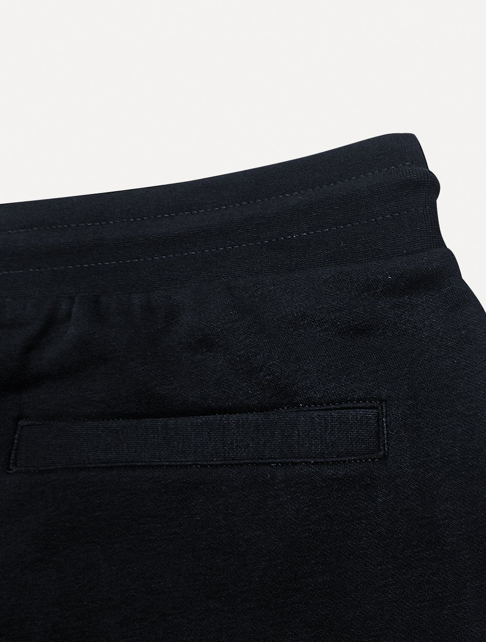Calça Tommy Hilfiger Masculina Moletom Regular Flag Logo Azul Marinho