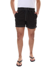 Short Nautica Masculino D'Água Blue Icon Preto