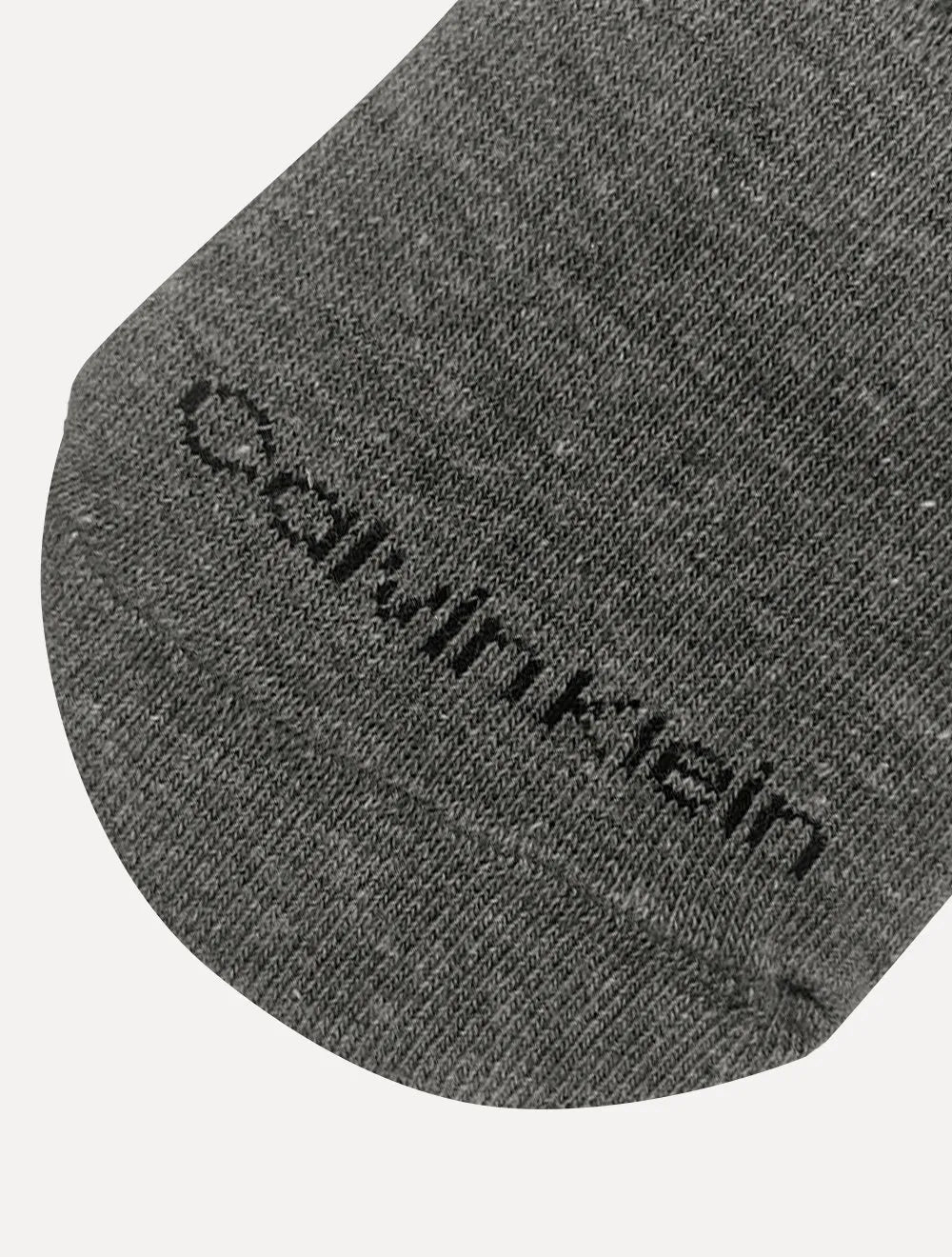 Meia Calvin Klein Invisível C27.01A CK Grafite Mescla Kit 2 Pares