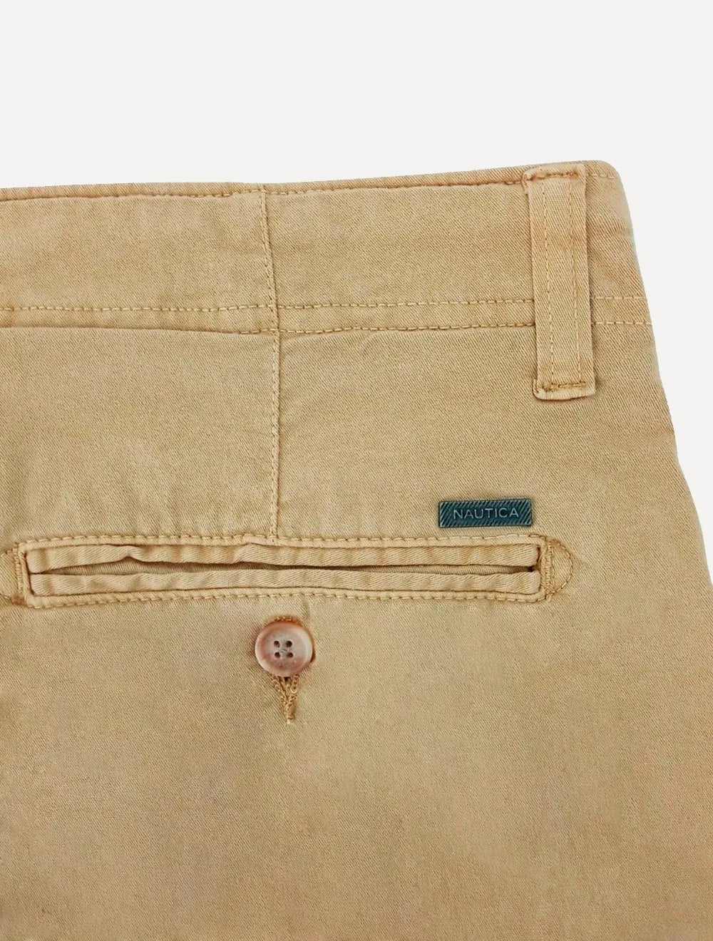 Bermuda Nautica Masculina Sarja Caqui