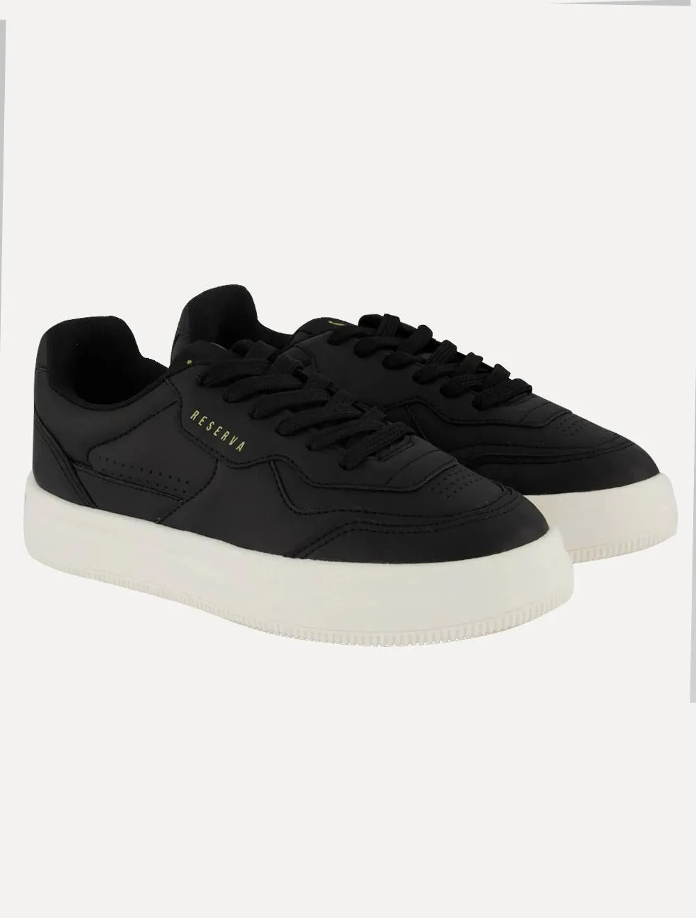 Tênis Reserva Masculino Couro Troy Preto