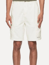 Bermuda Osklen Masculina Cargo Casual Nova Crystal Off-White