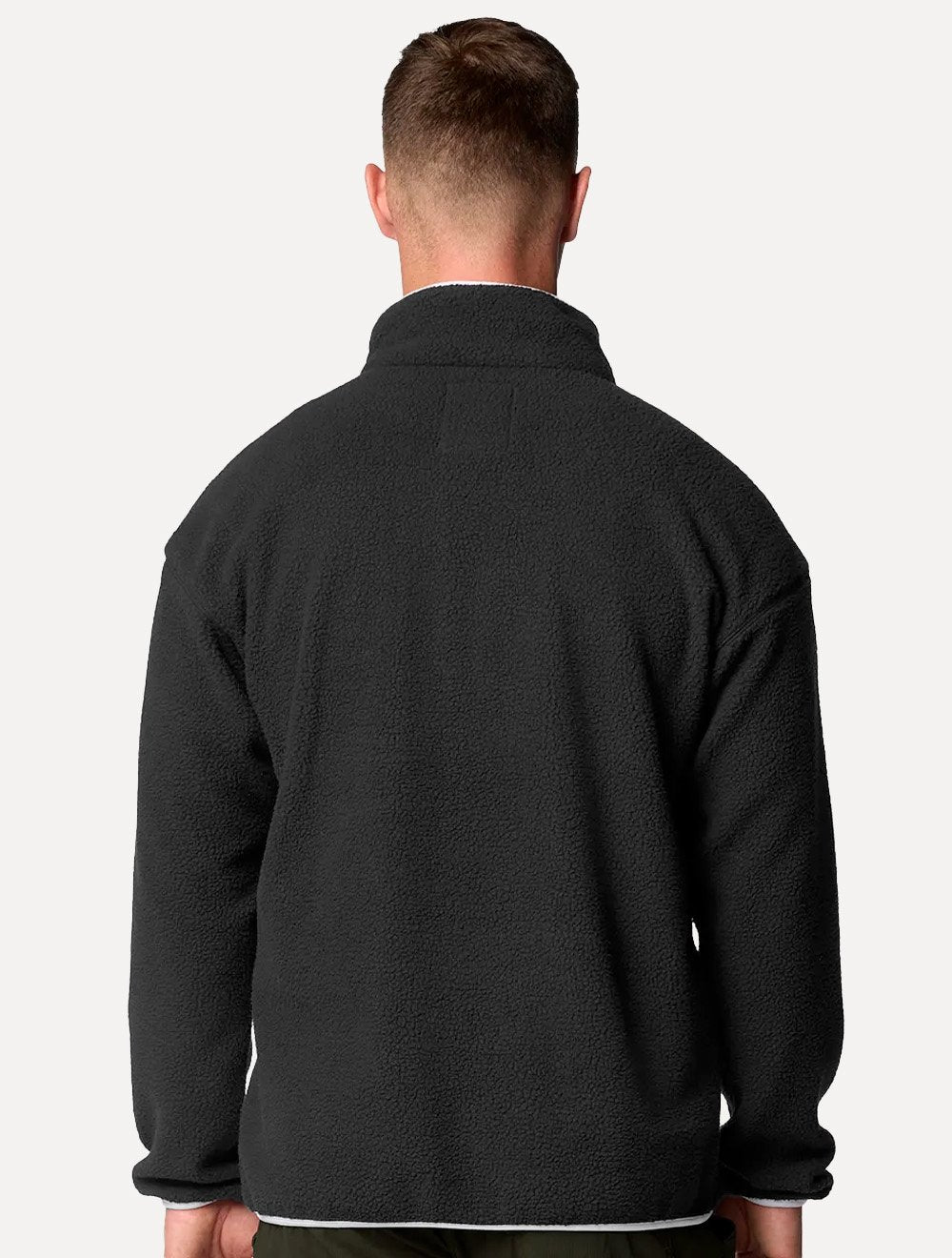 Blusa Columbia Masculina Helvetia II Half Snap Fleece Preta