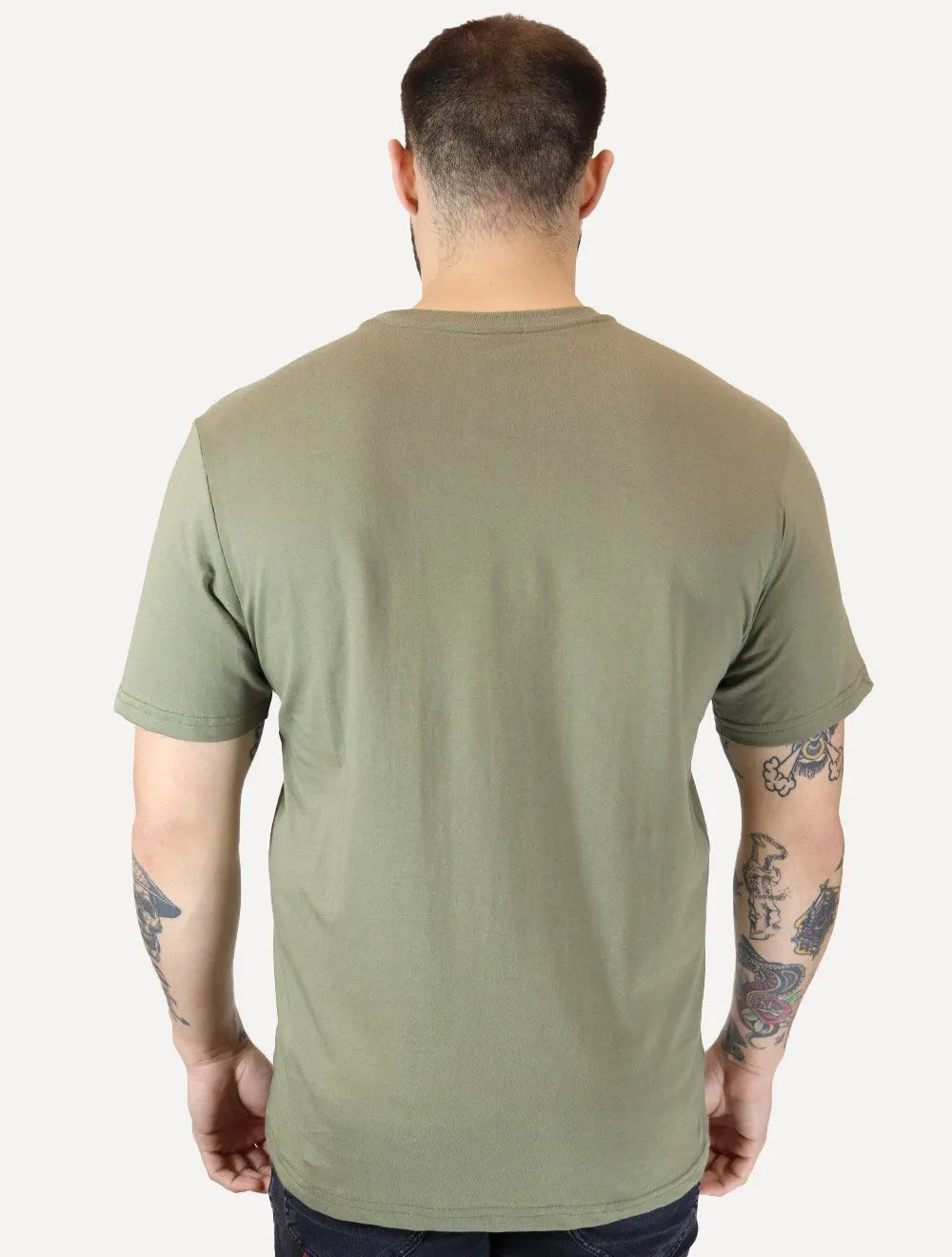 Camiseta Tommy Jeans Masculina Regular Athletic Club Verde Militar