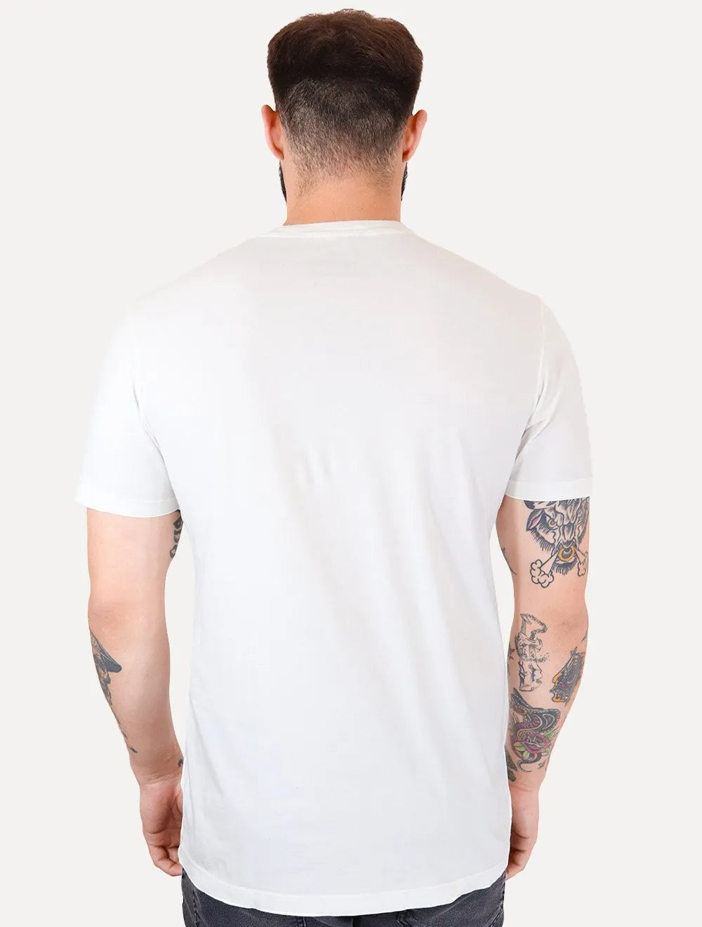 Camiseta John John Masculina Regular Clean Off-White