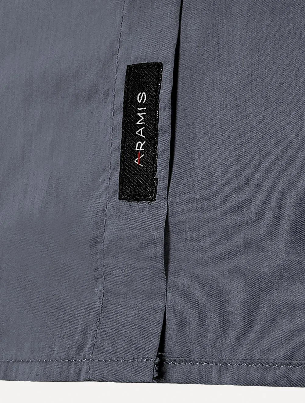 Camisa Aramis Masculina Cosmo Stretch Algodão Poliamida Azul Médio