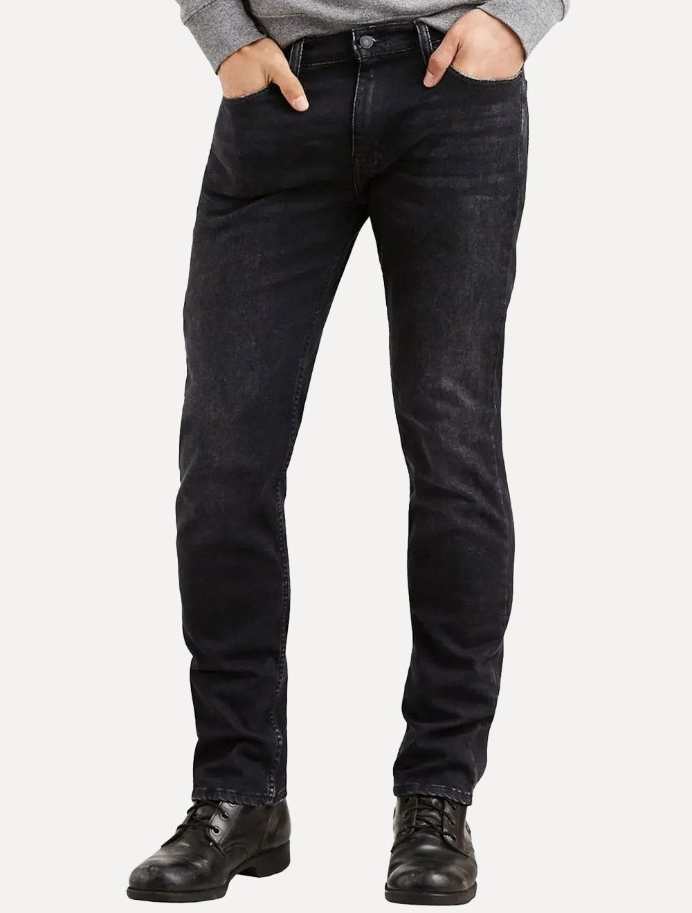 Calça Levis Jeans Masculina 511 Slim Advanced Stretch Cinza Escuro