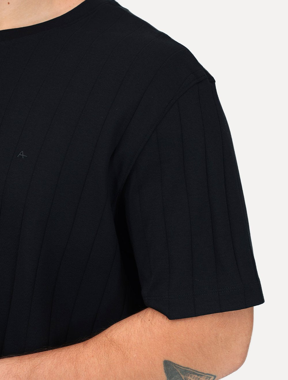 Camiseta Aramis Masculina Mercerizedo Interlock Preta