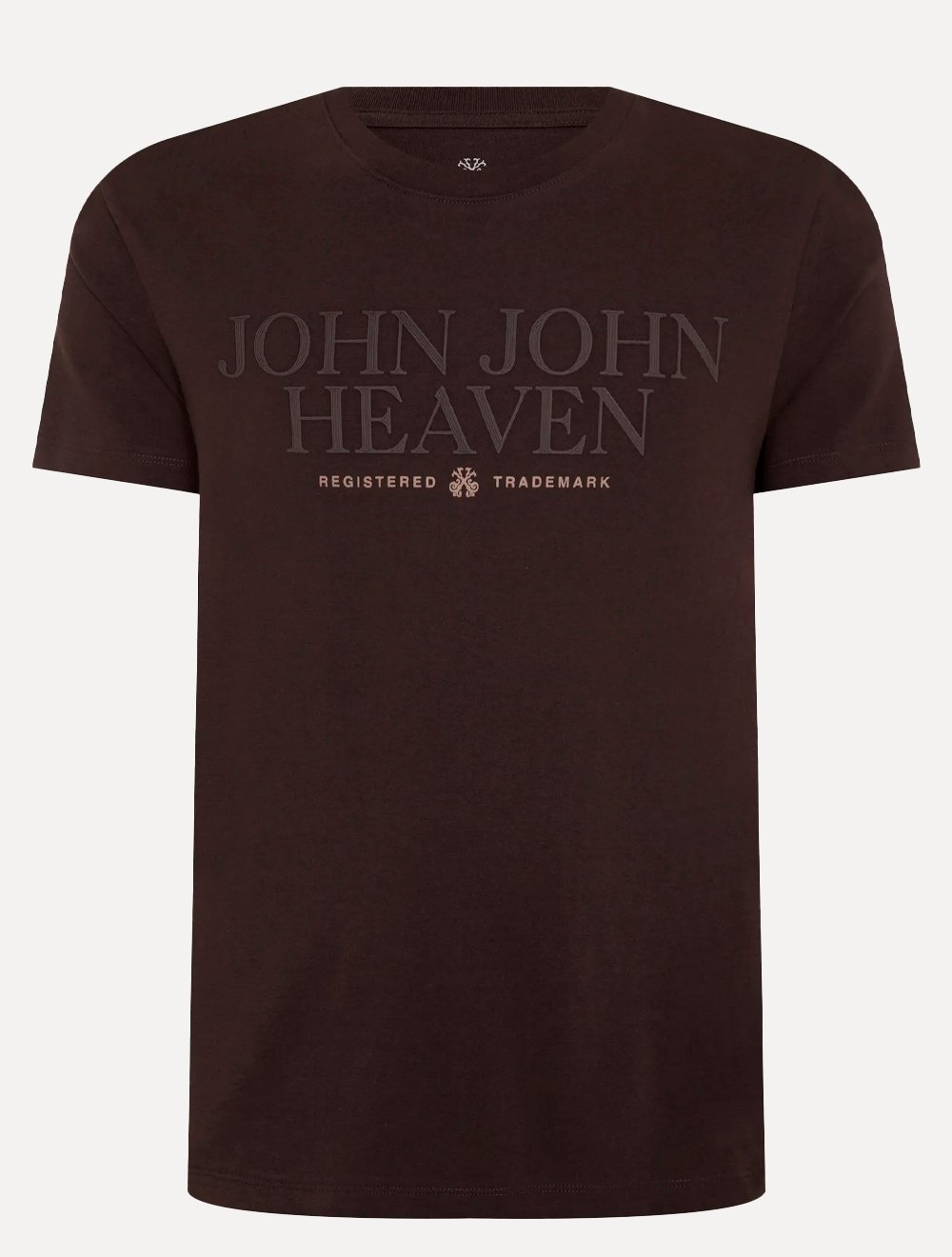 Camiseta John John Masculina Slim Fit Shape Marron