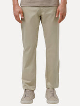 Calça K&J Black Masculina Alfaiataria Cetim Comfort Flex Cáqui