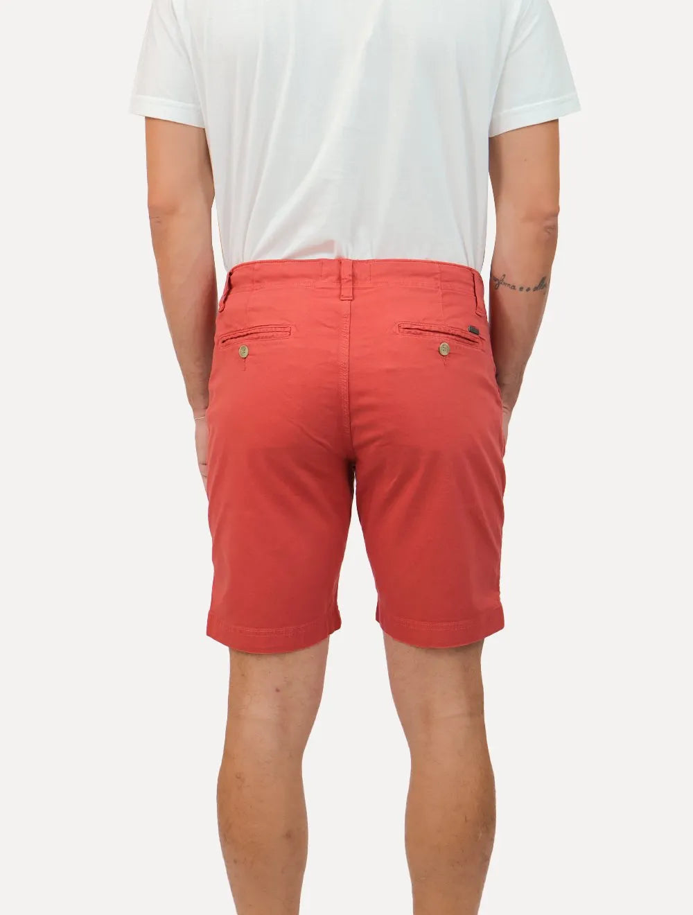 Bermuda Nautica Masculina Sarja Goiaba