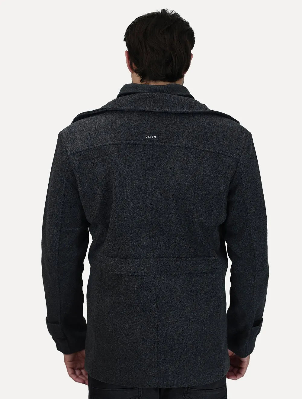 Casaco Dixen Blazer Gola Removível Cinza