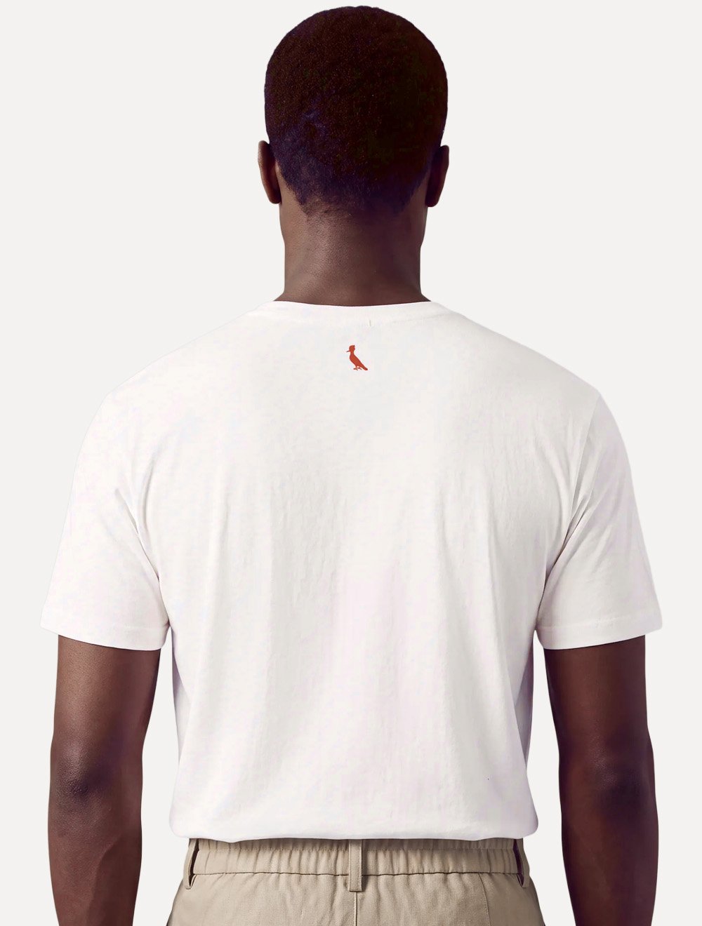 Camiseta Reserva Masculina Regular Notificação Off White