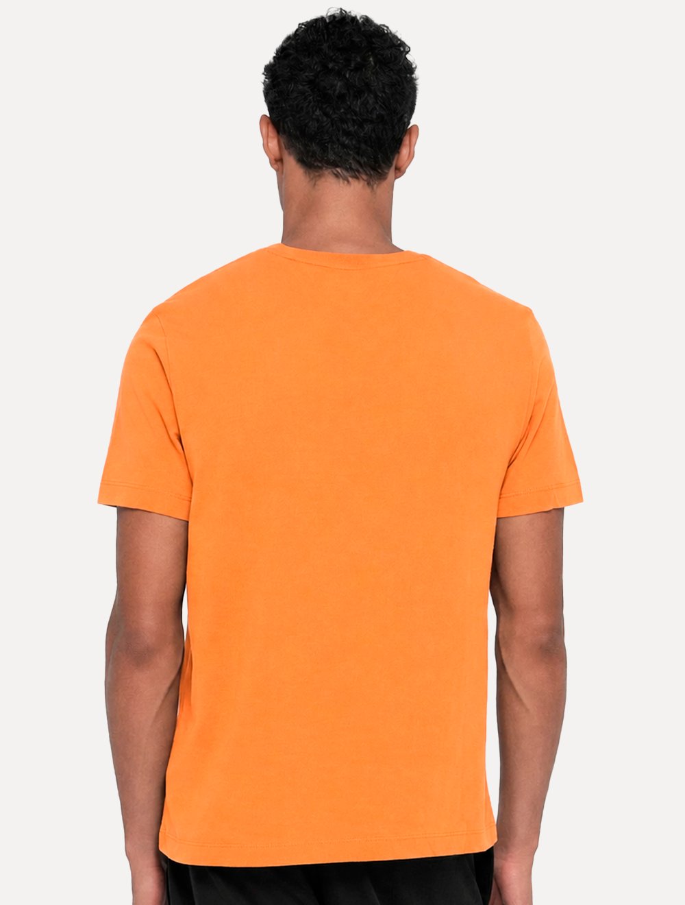 Camiseta Tommy Hilfiger Masculina Essential Cotton Laranja