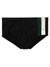 Sunga Osklen Masculina Color Band Recortes Verde/Off/Preta